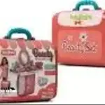 HIR 3 in 1 Carry Along Beauty Set Toy with Briefcase